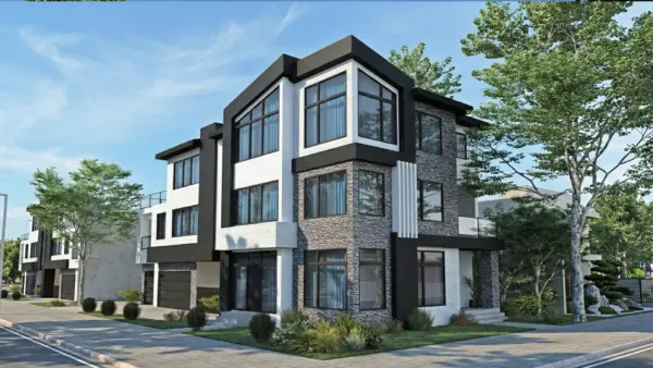 Building permit technical drawing sheet