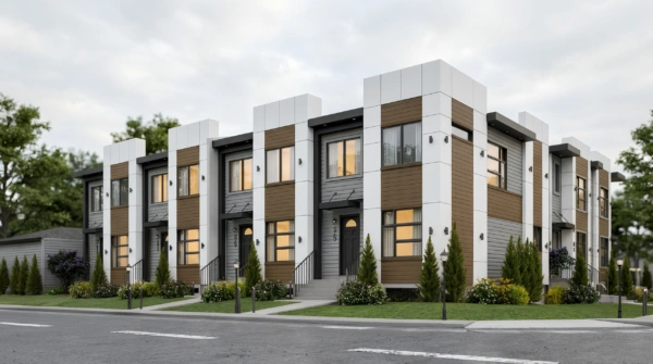 Final architectural project execution visual