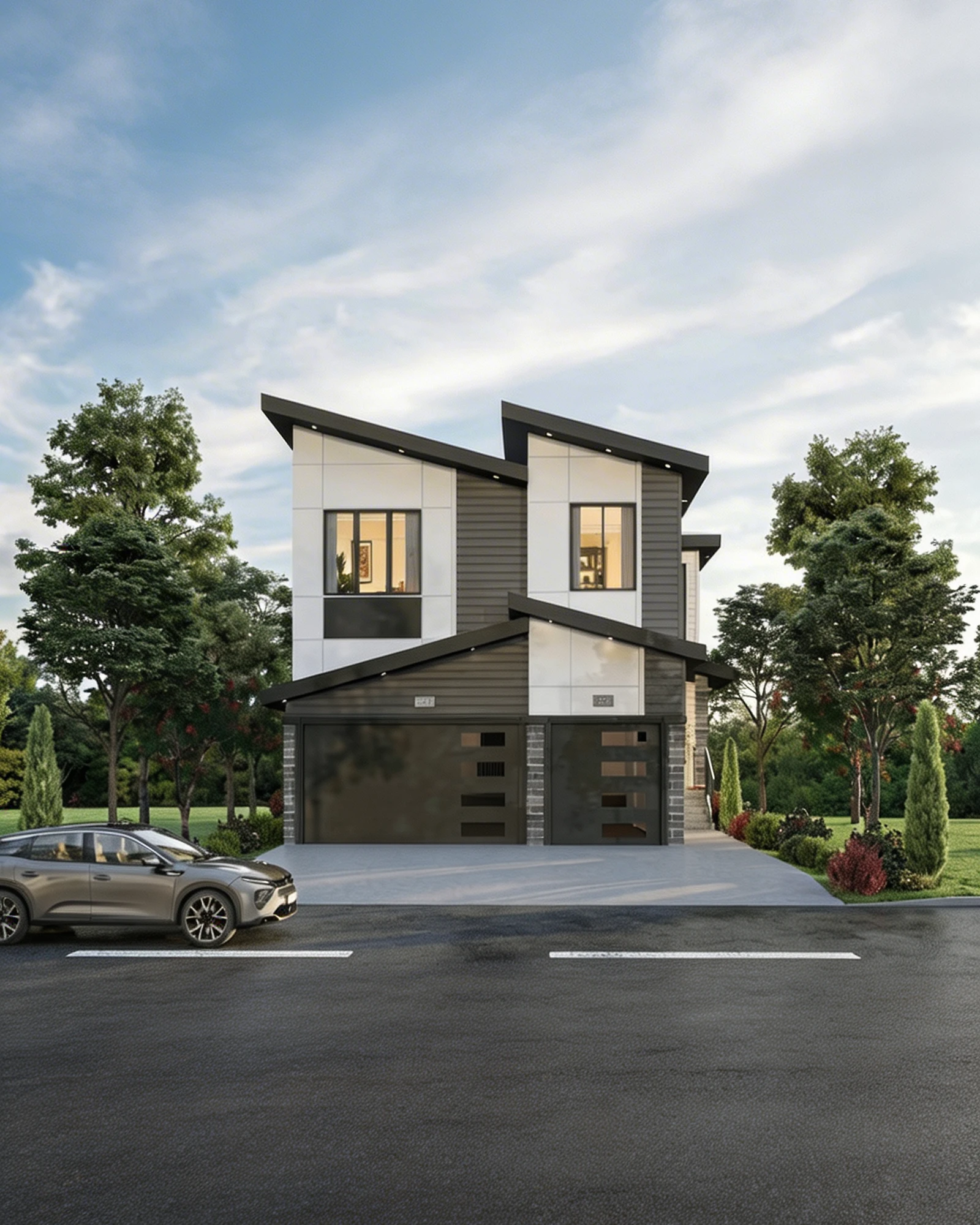 Calgary residential redevelopment and modern home transformation