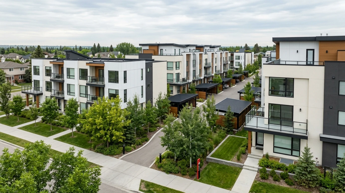 Calgary multifamily design, density planning, and development permit drafting