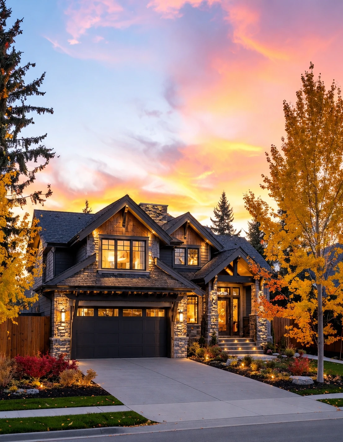 Before renovation existing Calgary residential exterior condition