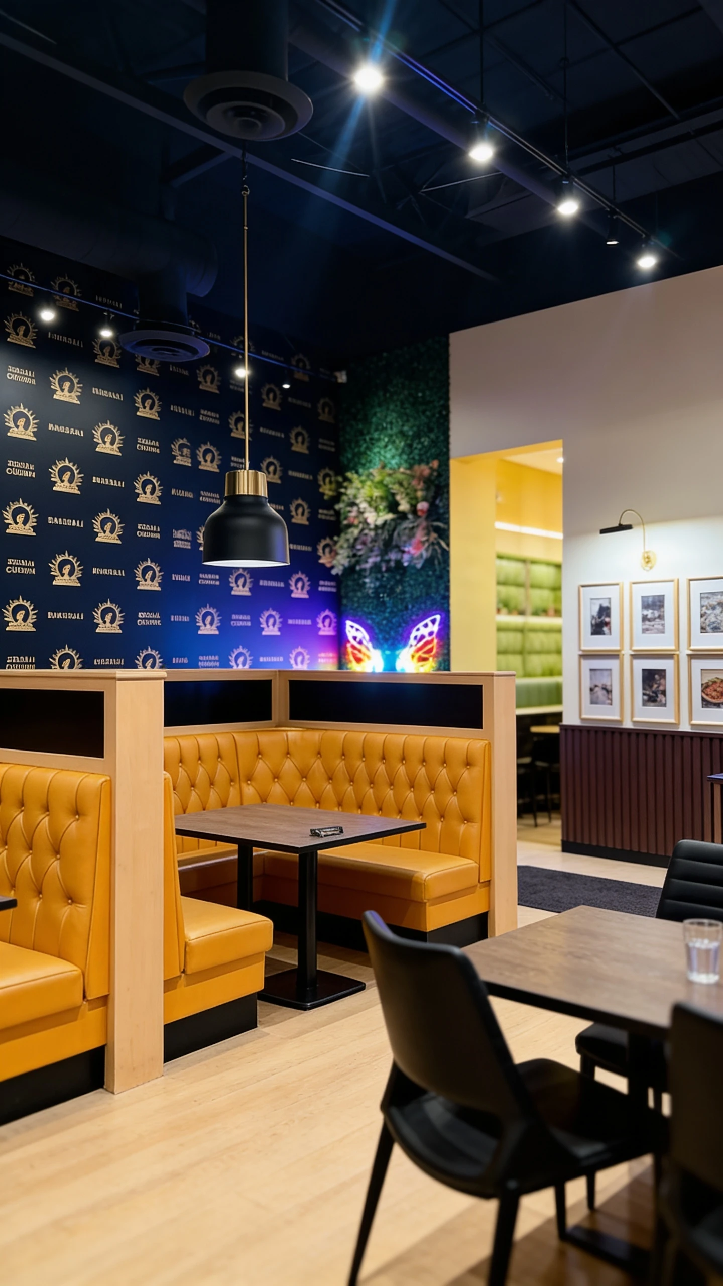 Commercial restaurant interior design and kitchen permit drawings